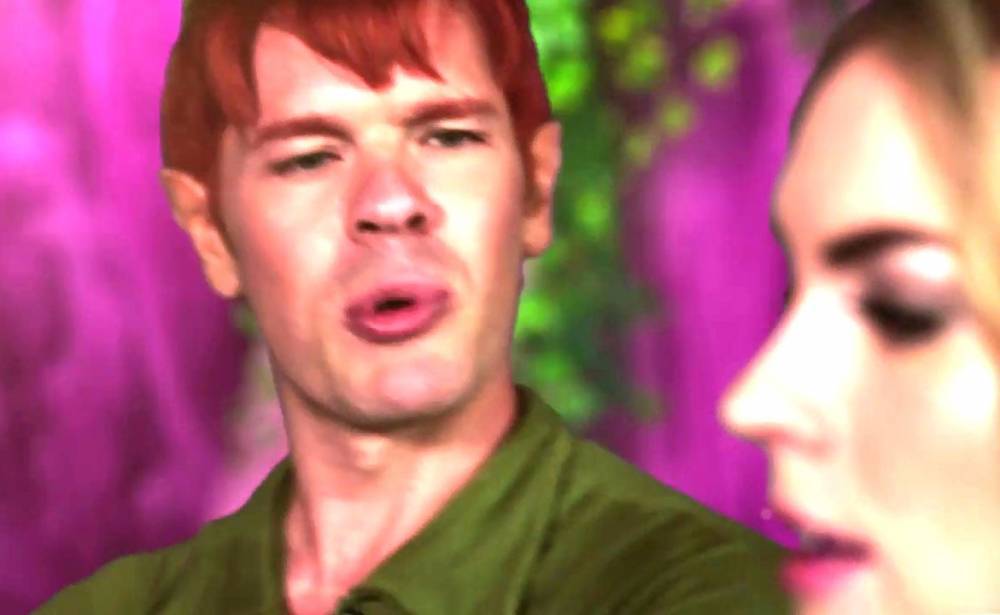Horny Peter Pan sucked by two really randy babes in this porn parody - gotporn.com
