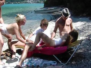 german outdoor family therapy groupsex orgy - sunporno.com - Germany
