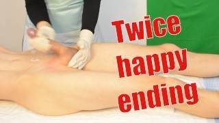 Happy Ending - Male sugaring brazilian waxing with a jerk off. Twice happy ending - pornhub.com - Brazil