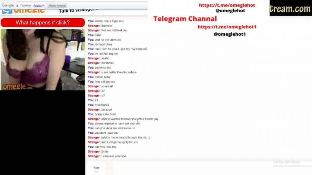 chatroulette omegle chatrandom telegram omeglehot - xhamster.com