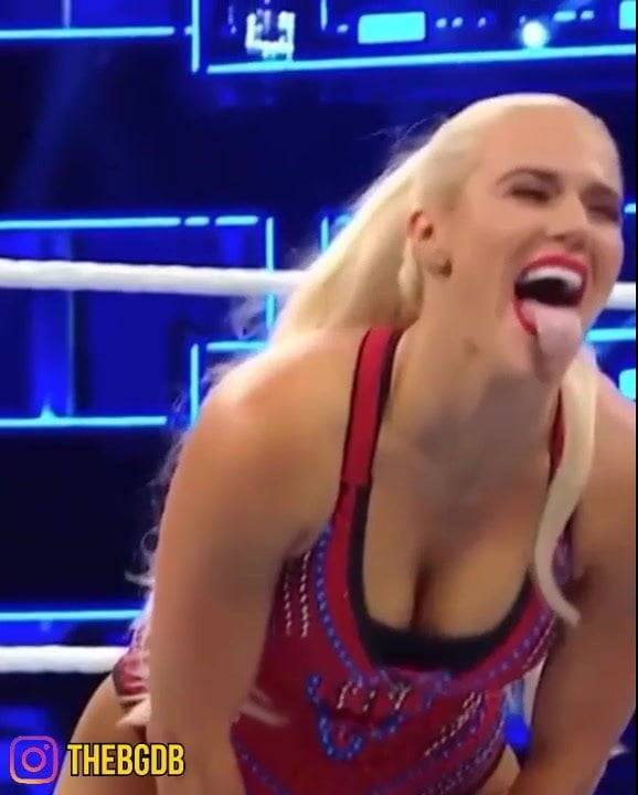 WWE - Lana AKA CJ Perry bent over cleavage - xh.video - Usa