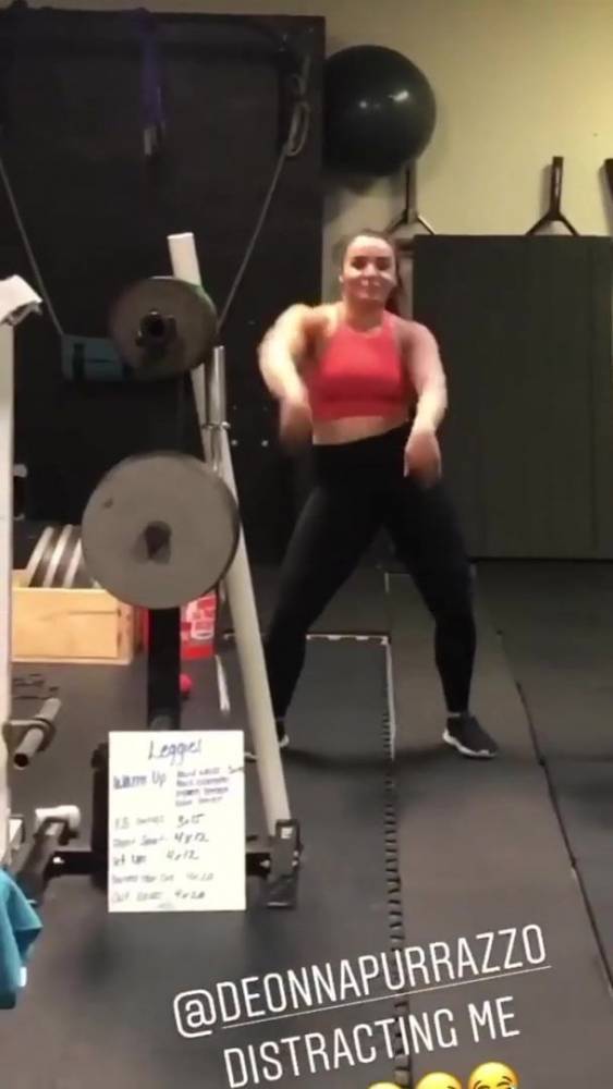 Deonna Purrazzo dancing in the gym - xh.video - Italy - Usa - Jersey
