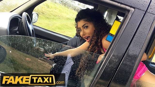 Maya - Fake Taxi - Asian Marina Maya gets a taste of a Big Black Cock - xh.video