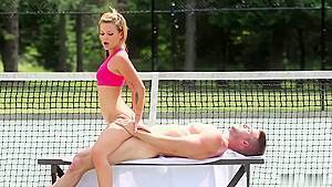 Canadian hunk (Jack) vs tennis babe (Kathy Rose) - hdzog.com