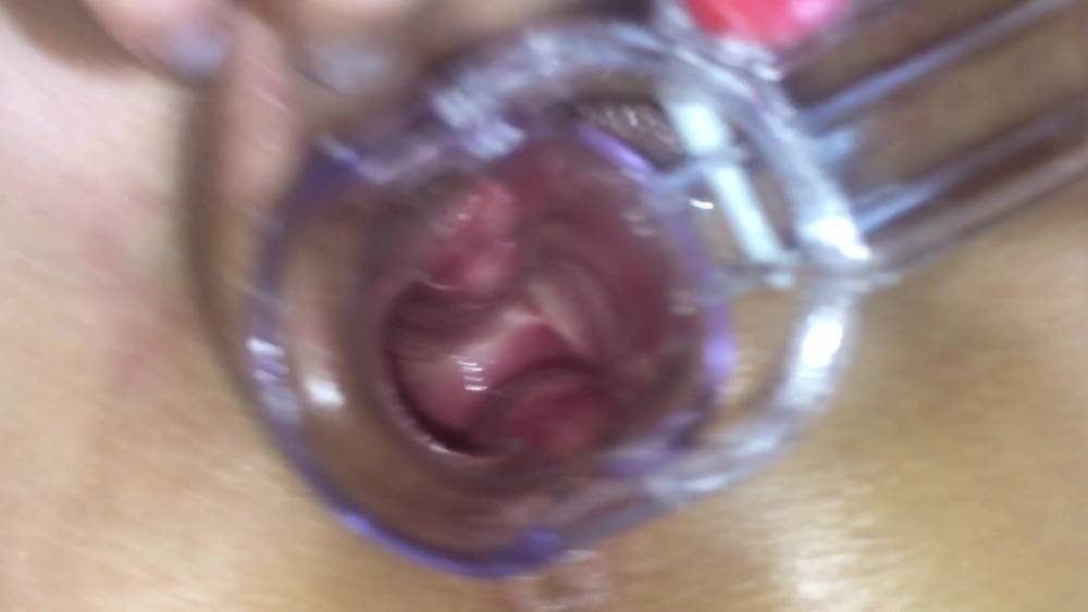 Asked my friend to film me with speculum masturbating orgasm - xh.video