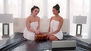 Eliza Ibarra - Whitney Wright - Whitney Wright and Eliza Ibarra are often giving sensual massages to each other while making love - hdzog.com