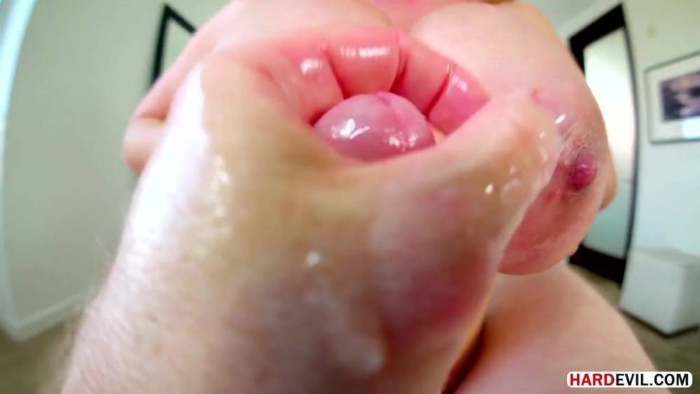 Huge natural titted asian MILF does titjob and sucks it deep - xh.video