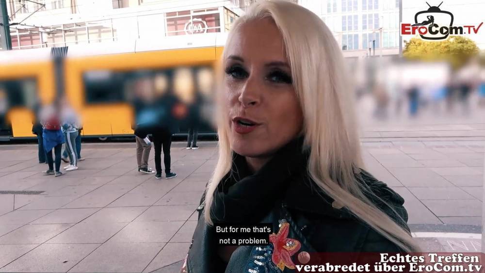 German mature skinny milf at public pick up EroCom Date - xh.video - Germany