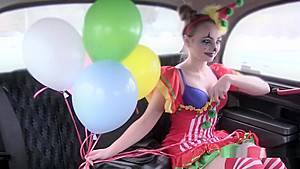 Clown Babe Squirts And Fucks In Fake Taxi - hdzog.com