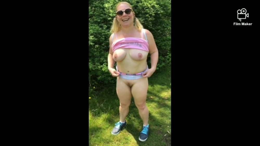 Slut Wife having fun outdoor - xhamster.com