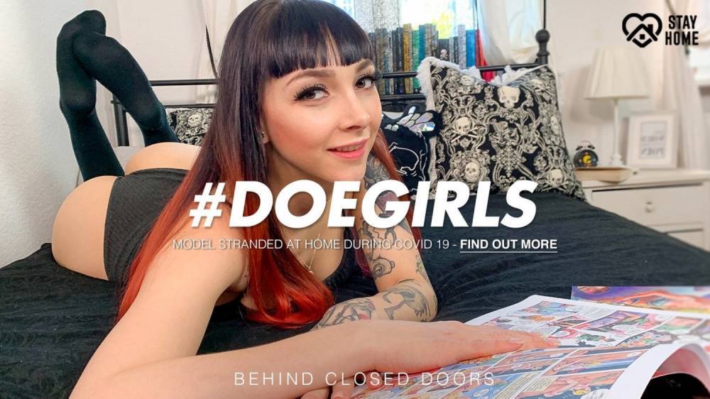 DOEGIRLS - Quarantine Solo Play With Sexy Teen Leah Obscure - xhamster.com