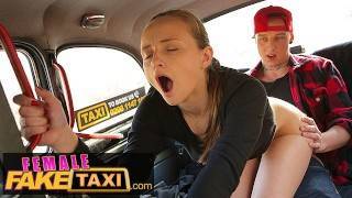 Female Fake Taxi Skater punk fucks cute petite babe to orgasm on backseat - pornhub.com