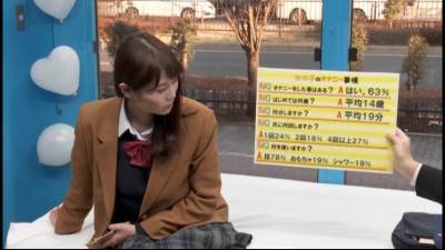 【Magic mirror car】Dogeza to a JK girl in uniform saying "Please show me your masturbation for 100,000 yen" ③ - txxx.com - Japan