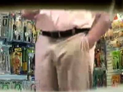 Str8 security cam caught a daddy - nvdvid.com