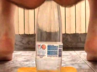 extreme ass insertion with 2 plastic bottles - nvdvid.com