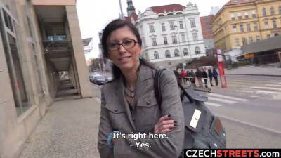 Czech MILF Secretary Picked up and Fucked - sexu.com - Czech Republic