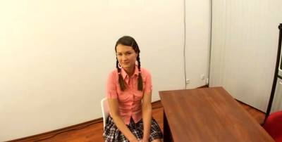 Swingeing brunette russian maid Addison gets super wet - icpvid.com - Russia