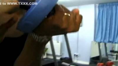 Omar Has Fun With Blonde At The Gym - Omar Williams - upornia.com