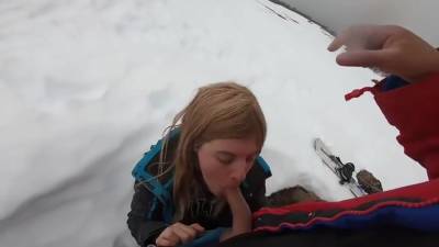 I Suck My Snowboard Instructors Cook For Free Lessons Blowjob Pov Hd - hclips.com