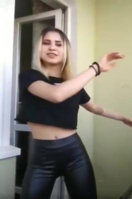 Cute Russian In Tight Leggings Shows Her Perfect Boobs - hclips.com - Russia