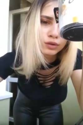 Cute Russian In Tight Leggings Shows Her Perfect Boobs - hclips.com - Russia