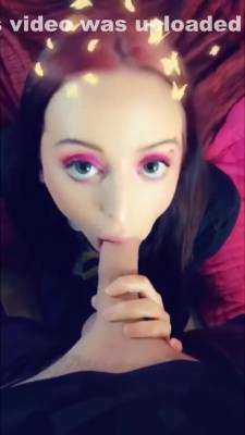 Snapchat Blowjob And Swallows Cum Porn Video Leaked - hclips.com
