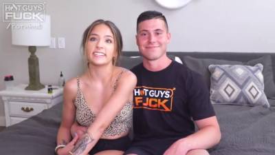Petite Spinner Gets Dick From New Stud Calvin! - hclips.com