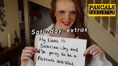 Pascalssubsluts - redhead Sabrina Jay predominated fucking - sexu.com - Britain