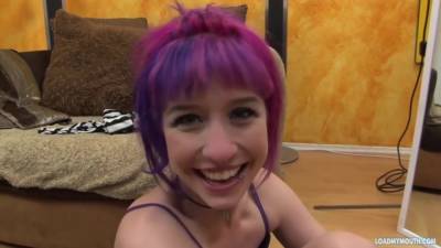 Proxy Paige - Slut With Purple Hair And Enjoys Man Milk With Proxy Paige - upornia.com