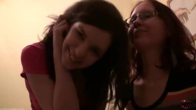 Two Lesbian Friends Home Alone - hclips.com
