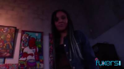Young Black Teen Girl Sucks Dick With Monica Morales - upornia.com