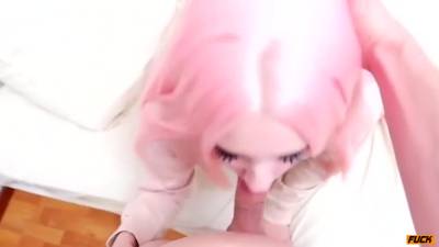 Awesome Fucked A Beauty With Pink Hair - hclips.com