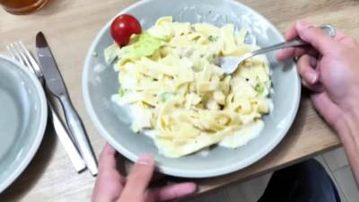 Lewd lunch with my hot horny stepgrandma - nvdvid.com