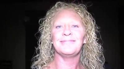 Nasty mature with blonde, curly hair is getting fucked all night long and eating loads of cum - sunporno.com