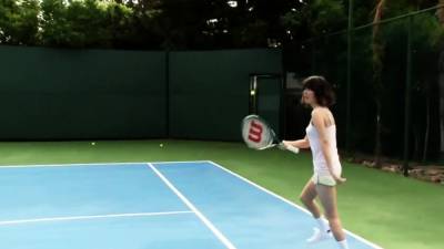 Asian Stepsisters Take a Tennis Break - nvdvid.com