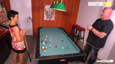 Rough Sex On The Pool Table With Slutty German Wife - hclips.com - Germany