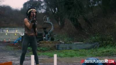 Kiki Minaj - Ryan Ryder - The Walking Dead: A XXX Parody - porntry.com - Britain