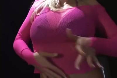 Bubbly Blonde In Fishnet Lingerie Enjoys Anal Masturbation With Nikki Hunter - upornia.com