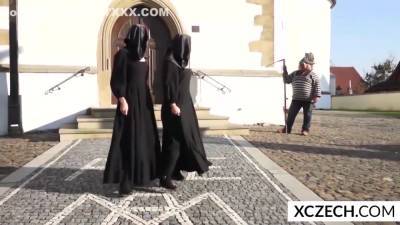 Horny Nuns Cant Get Enough Of Each Other Sexy Tight Bodies - upornia.com - Czech Republic