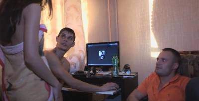 Glorious russian young girlie Stacy Snake and guy fuck rough - nvdvid.com - Russia