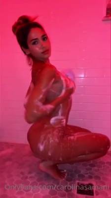 Carolina Samani Nude Shower Video Leaked - hclips.com