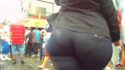 fat ass - Big Fat Ass Milf At The Puerto Rican Festival In Tight Jeans - hclips.com - Puerto Rico