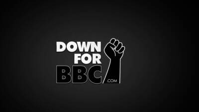 DOWN FOR BBC - Raquel Sieb double penetration 2 black studs - drtuber.com