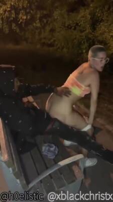 Thick Blonde Fucked In The Park - hclips.com