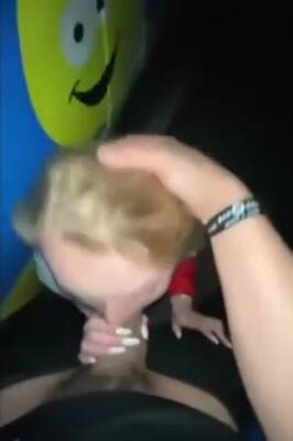 College Girl Being Used For Blowjobs Behind A Van - hclips.com
