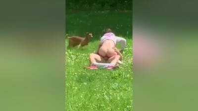 Polish Couple Caught Fucking In The Park - hclips.com - Poland