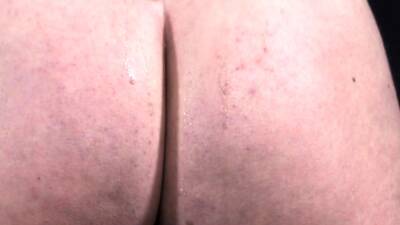 Lascivious brunette gal is grabbing her very big boobs - icpvid.com