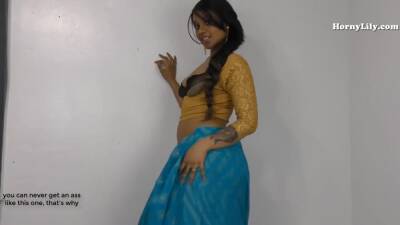 Indian hot Aunty peeing POV role play in Hindi Eng subs - pornoxo.com - India