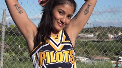 Cheerleader Full Shoot - Armpits, Cosplay With Viva Athena - hclips.com
