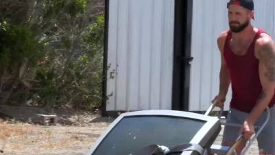 TRAILERTRASHBOYS Bearded Jack Dixon Barebacks Wesley Woods - nvdvid.com